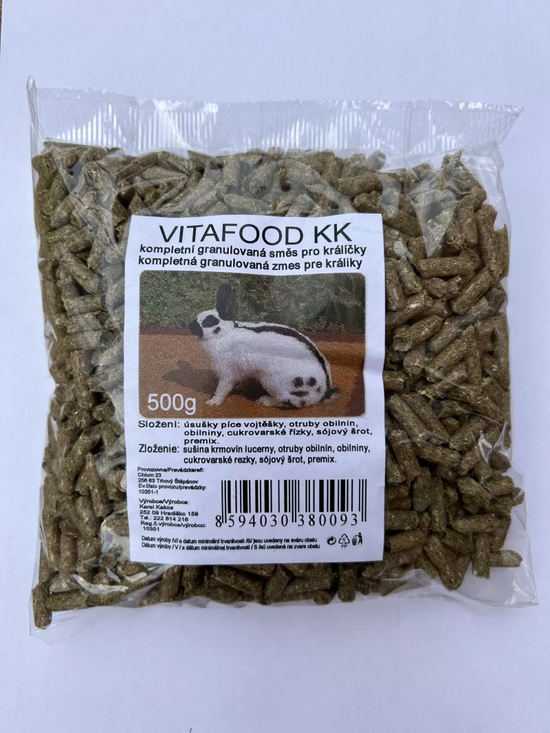 Granulovaná směs pro králíky 500 g Karel Kakos
