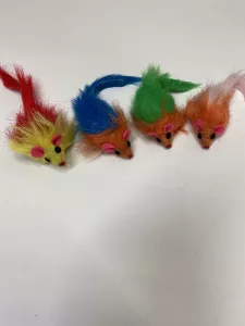 HK MYŠ PLYŠ, CHLUPATÁ, CHRASTÍCÍ 5,5cm