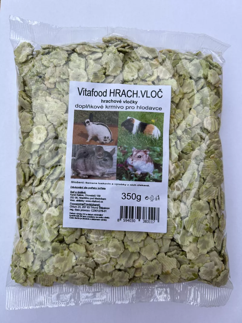 Hrachové vločky 350 g Kakos Karel