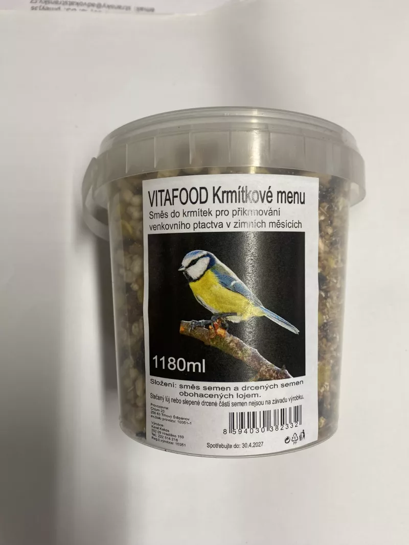 Krmítkové menu 1180ml Kakos Karel