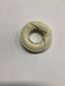 Kroužek žvýkací bílý 7cm
