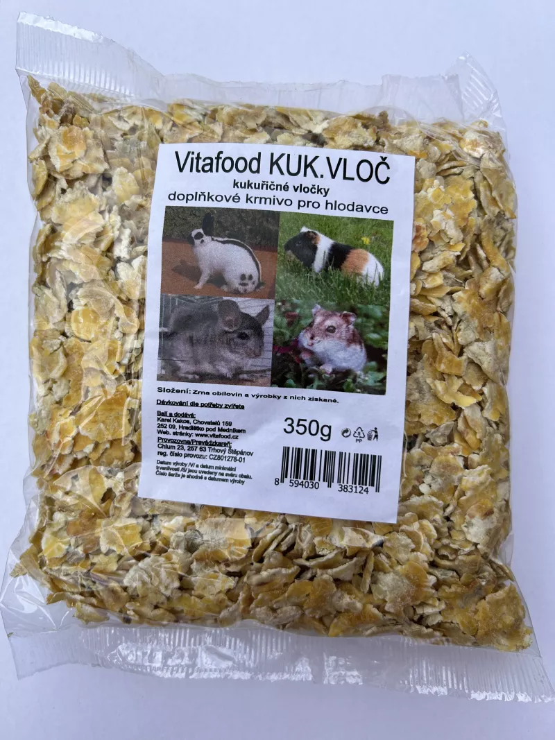 Kukuřičné vločky 350 g Karel Kakos