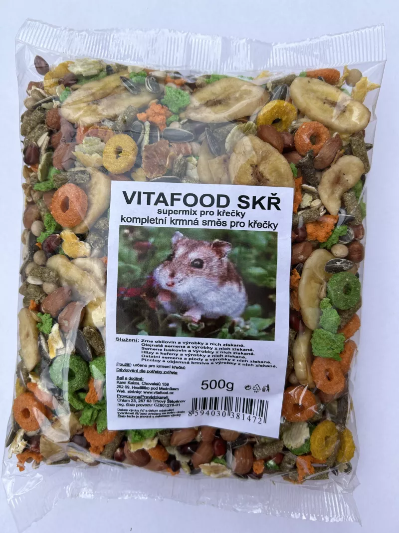 Super mix pro křečky 500 g Karel Kakos