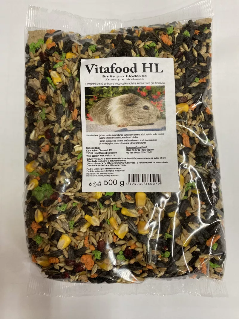 VITAFOOD HL SMĚS PRO HLODAVCE 500g Kakos Karel