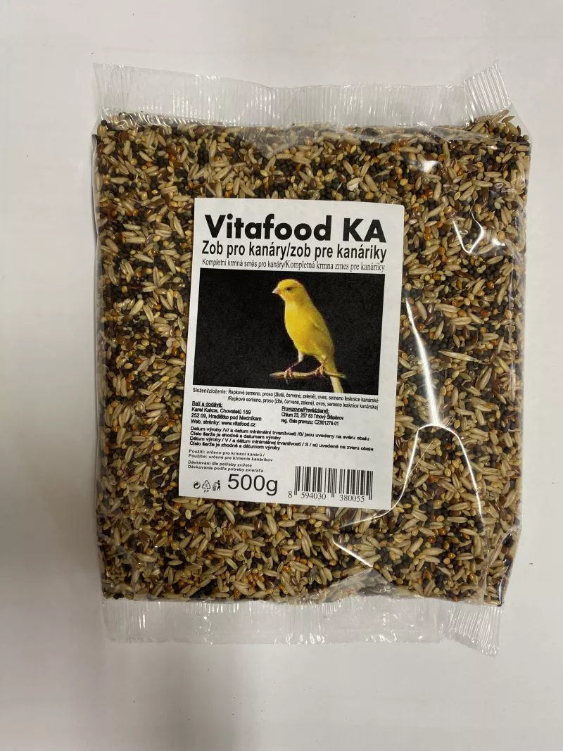 VITAFOOD KA ZOB PRO KANÁRY 500g Kakos Karel
