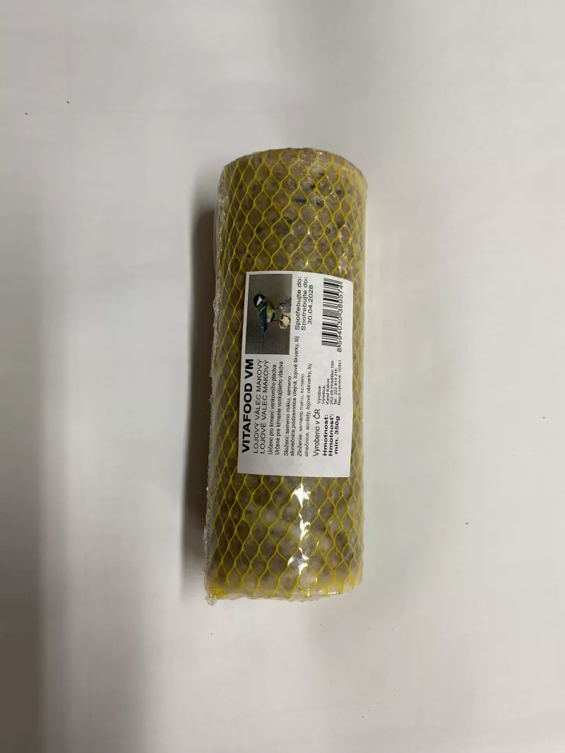 VITAFOOD VM Lojový válec mák 350g 1ks Kakos Karel