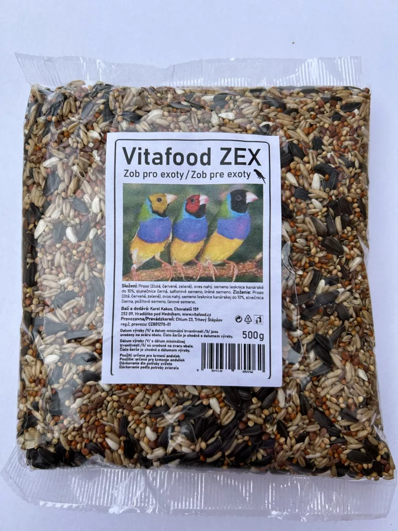 Zob pro exoty 500 g Karel Kakos